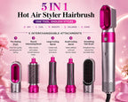 GlamAir 5-in-1 Hair Brush Styler / جلام إير ٥ في ١ لتصفيف الشعر